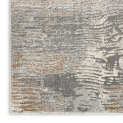 Nourison Home Solace  Grey Beige  Contemporary