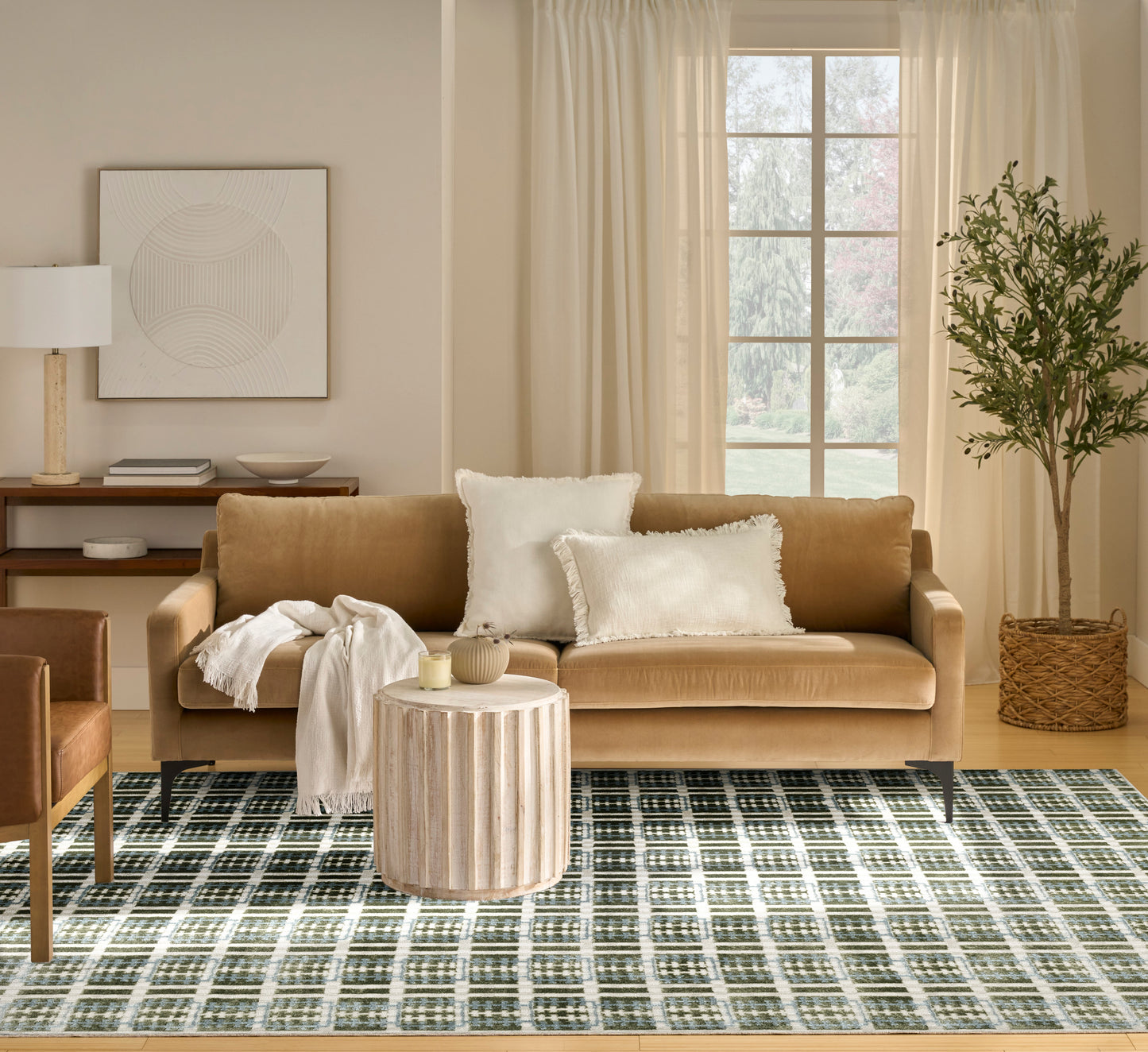 Nourison Home Nordic  Blue Green  Contemporary