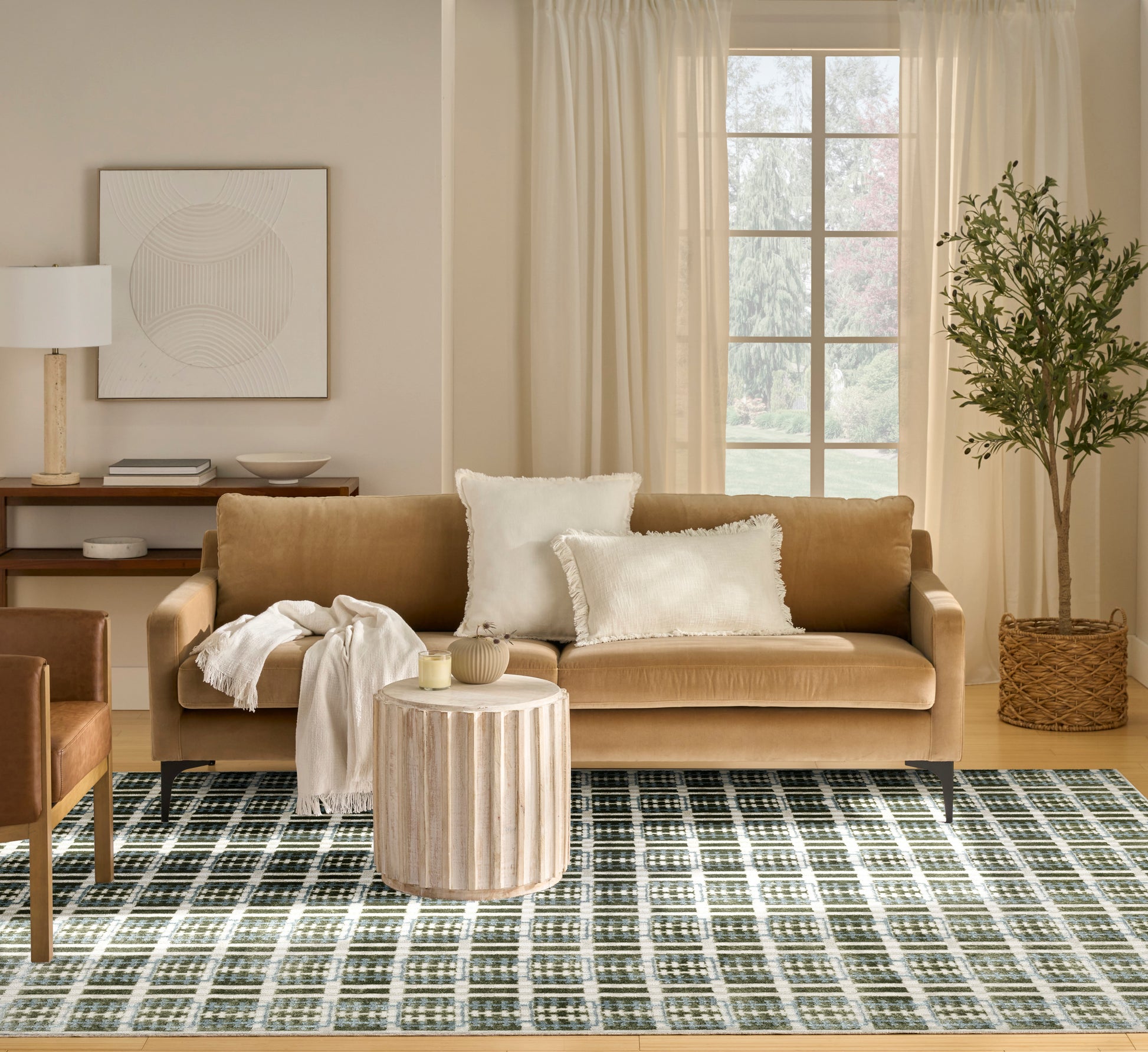 Nourison Home Nordic  Blue Green  Contemporary