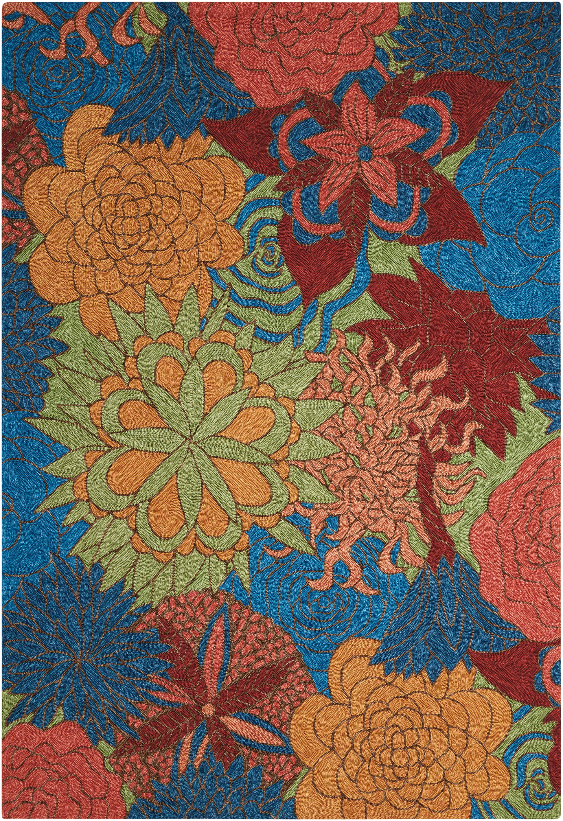 Nourison Home South Beach  Deep Sea  Contemporary