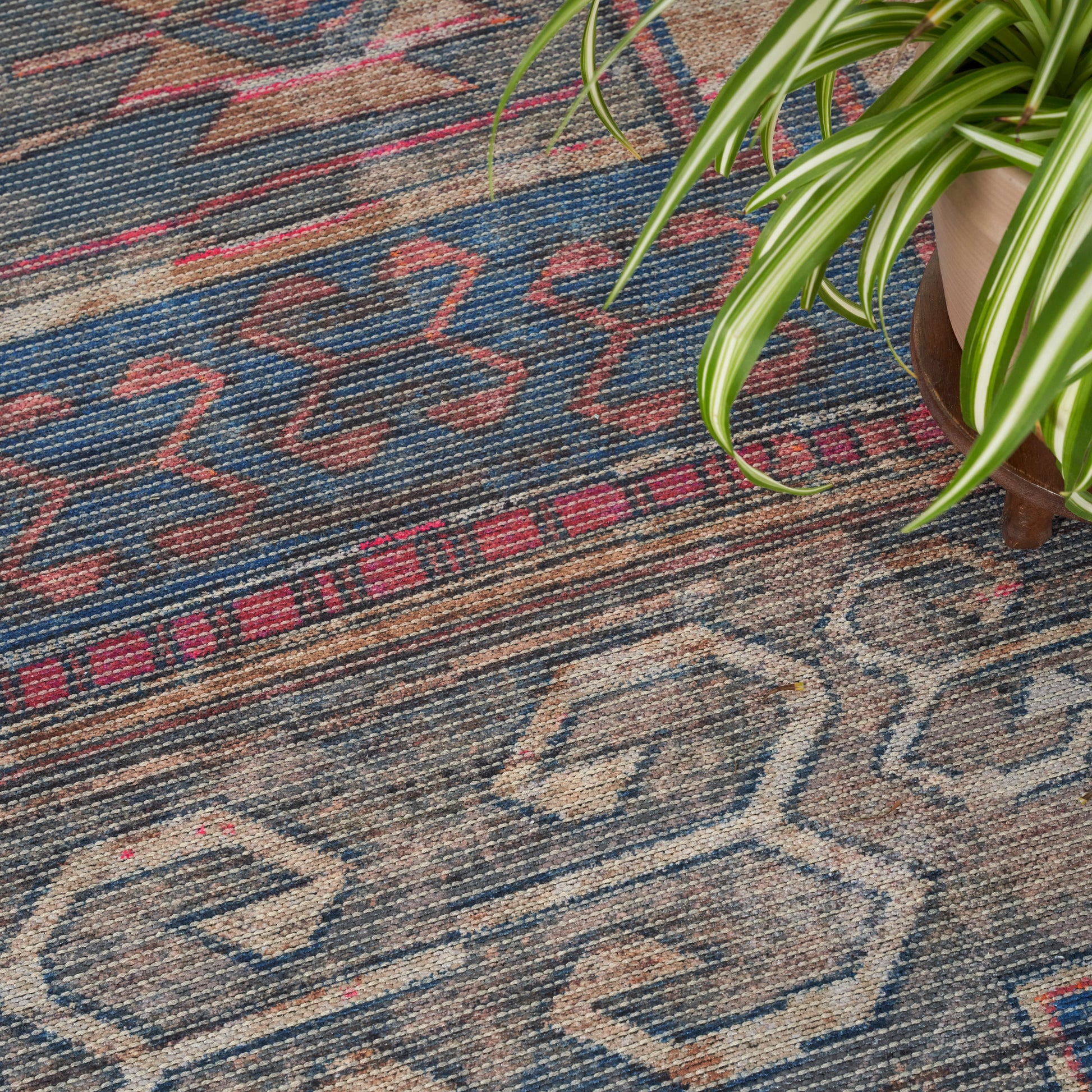 Nourison Home New Concept Washables  Multicolor  Transitional