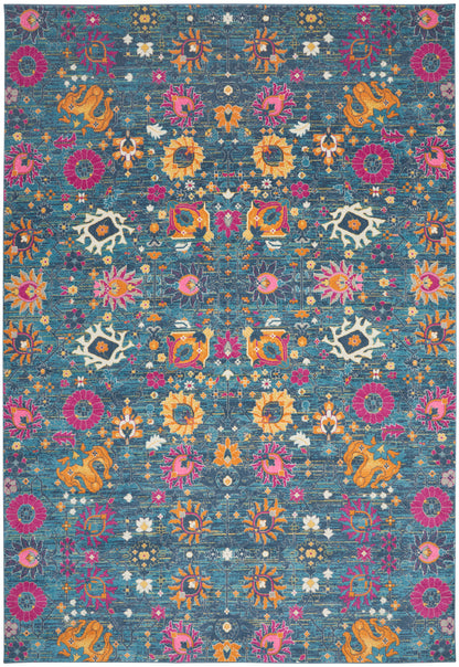 Nourison Home Passion PSN01 Denim Transitional Power-loomed Rugs