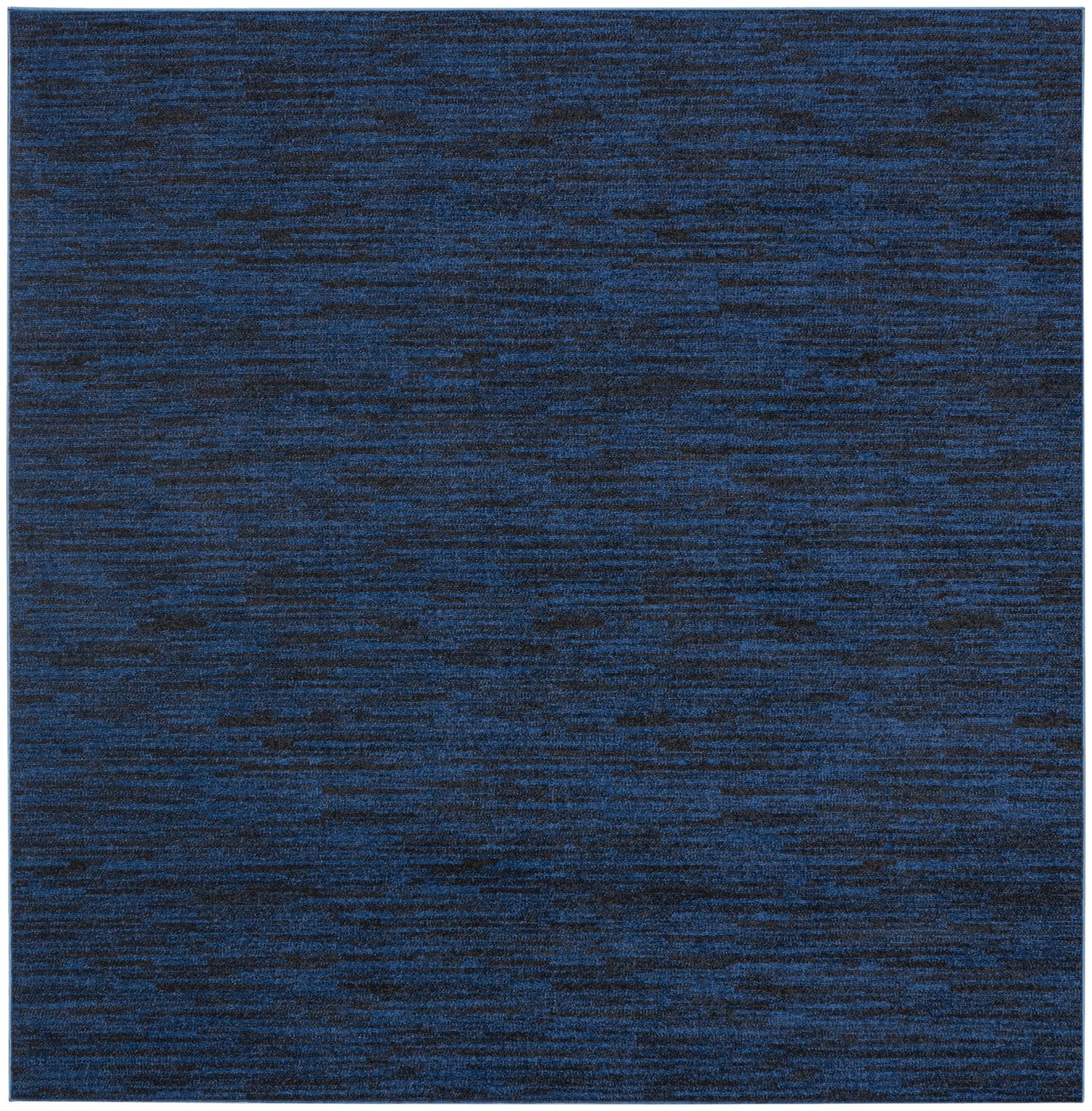 Nourison Home Nourison Essentials NRE01 Midnight Blue Contemporary Power-loomed Rug