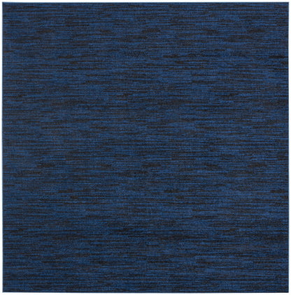 Nourison Home Nourison Essentials NRE01 Midnight Blue Contemporary Power-loomed Rug