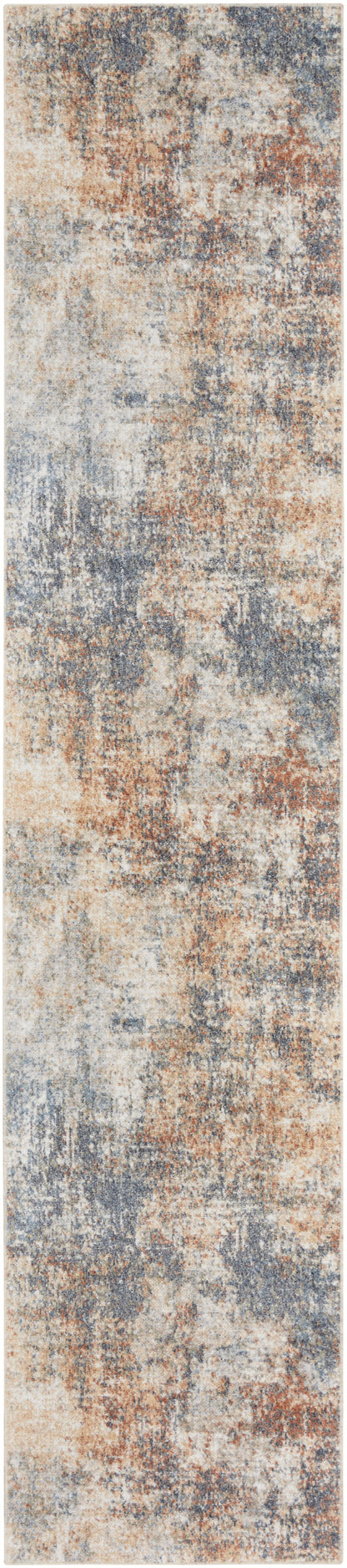 Nourison Home Astra Machine Washable ASW07 Multicolor Contemporary Power-loomed Rug