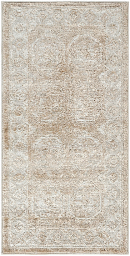 Nourison Home Dekor DEK01 Cream Beige Traditional Machine Woven Rug