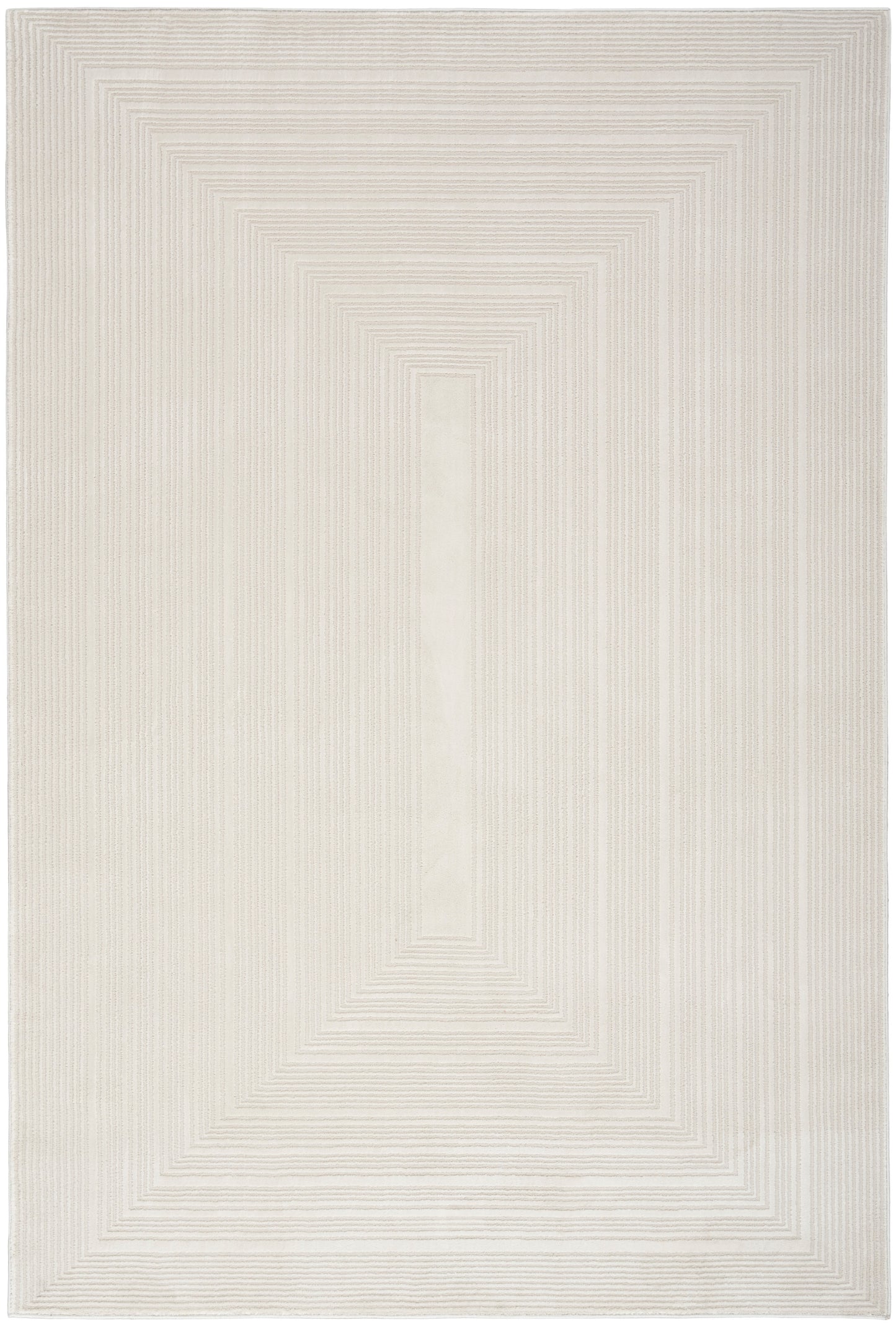 Calvin Klein CK024 Irradiant IRR02 Ivory Contemporary Power-loomed Rug