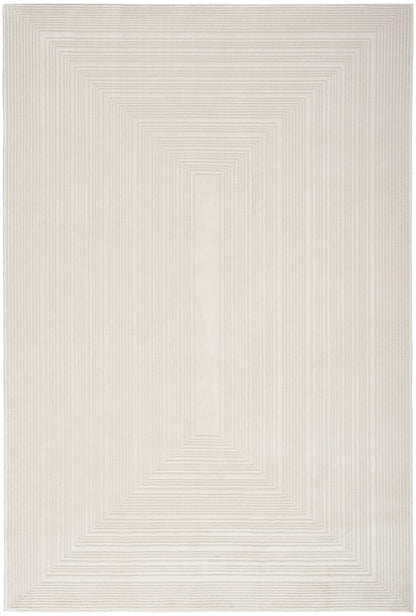 Calvin Klein CK024 Irradiant IRR02 Ivory Contemporary Power-loomed Rug