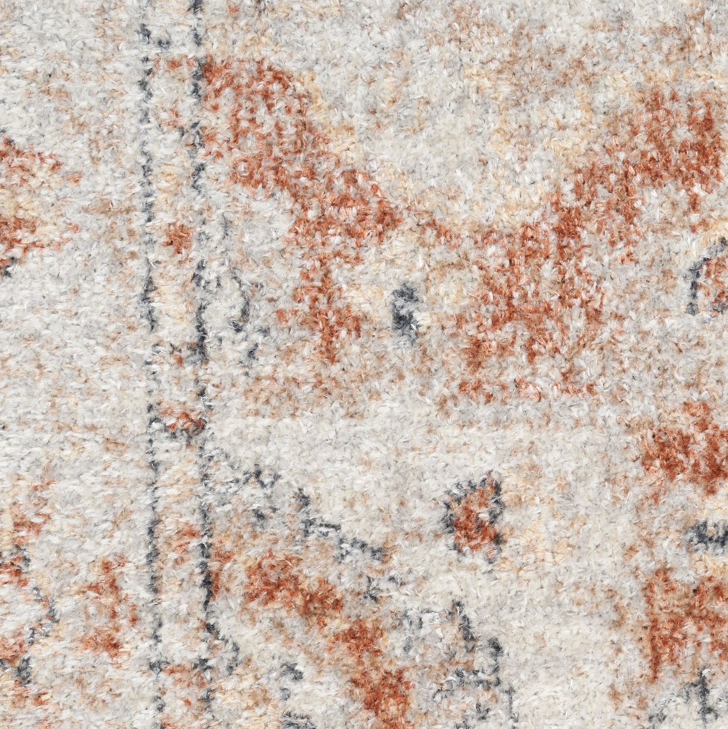 Nourison Home Astra Machine Washable  Gold Multicolor  Traditional