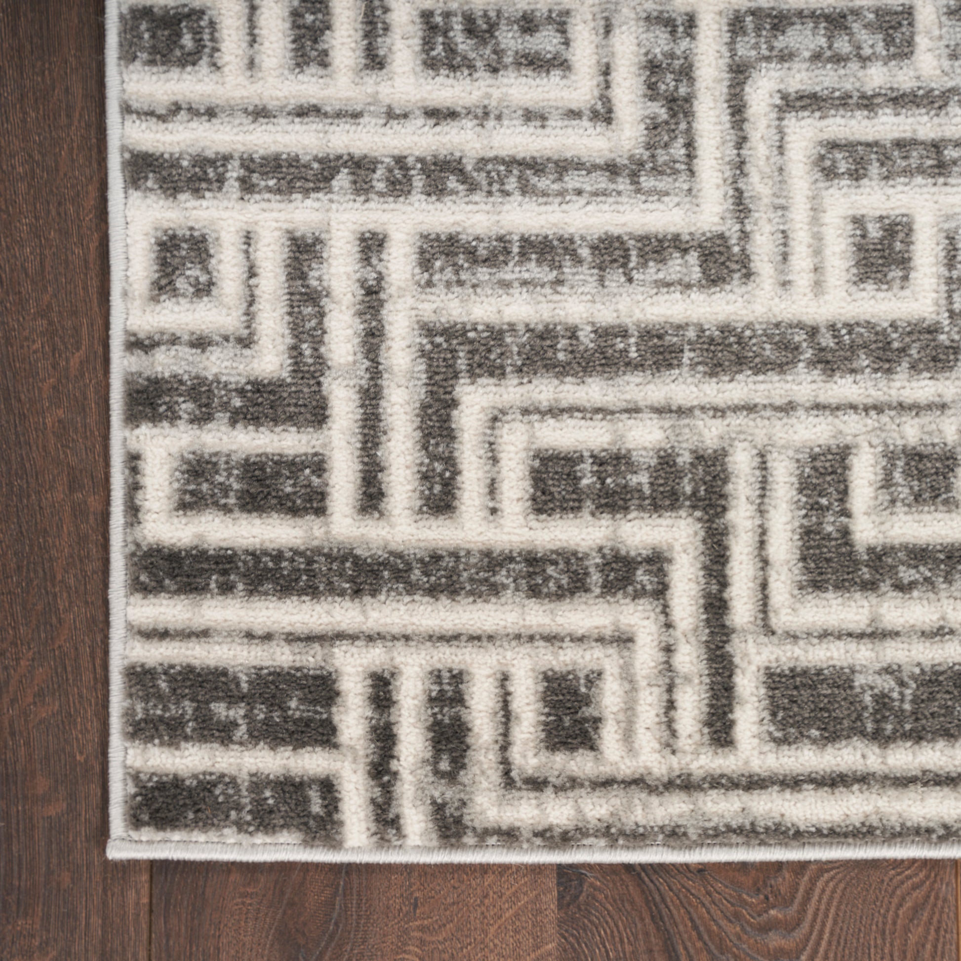 Nourison Home Serenity Home  Grey Ivory  Transitional