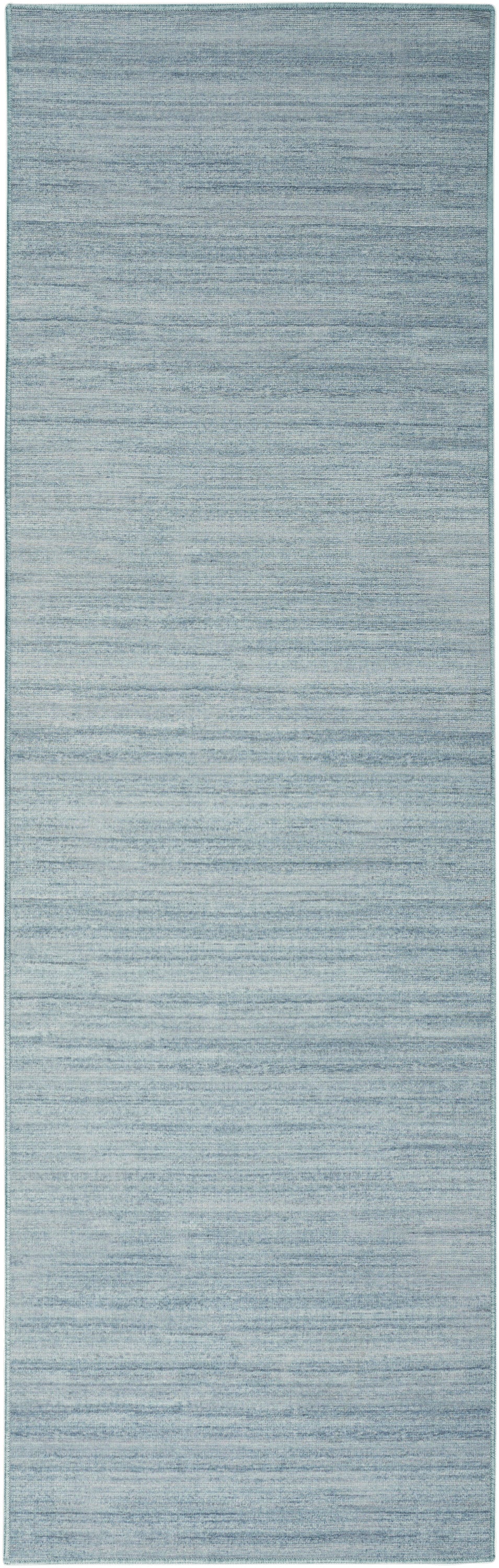 Nourison Home Washable Essentials WAE01 Aqua Contemporary Loom-woven Rug