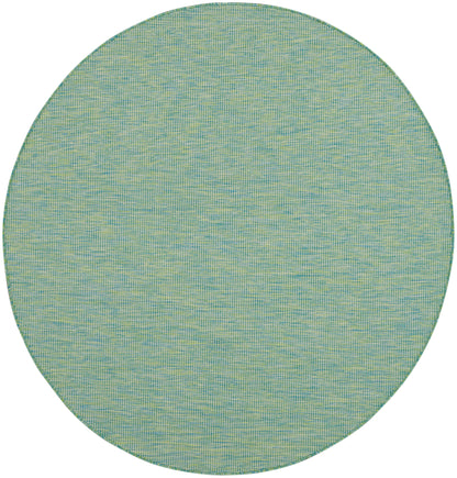 Nourison Home Positano POS01 Blue Green Contemporary Power-loomed Rug