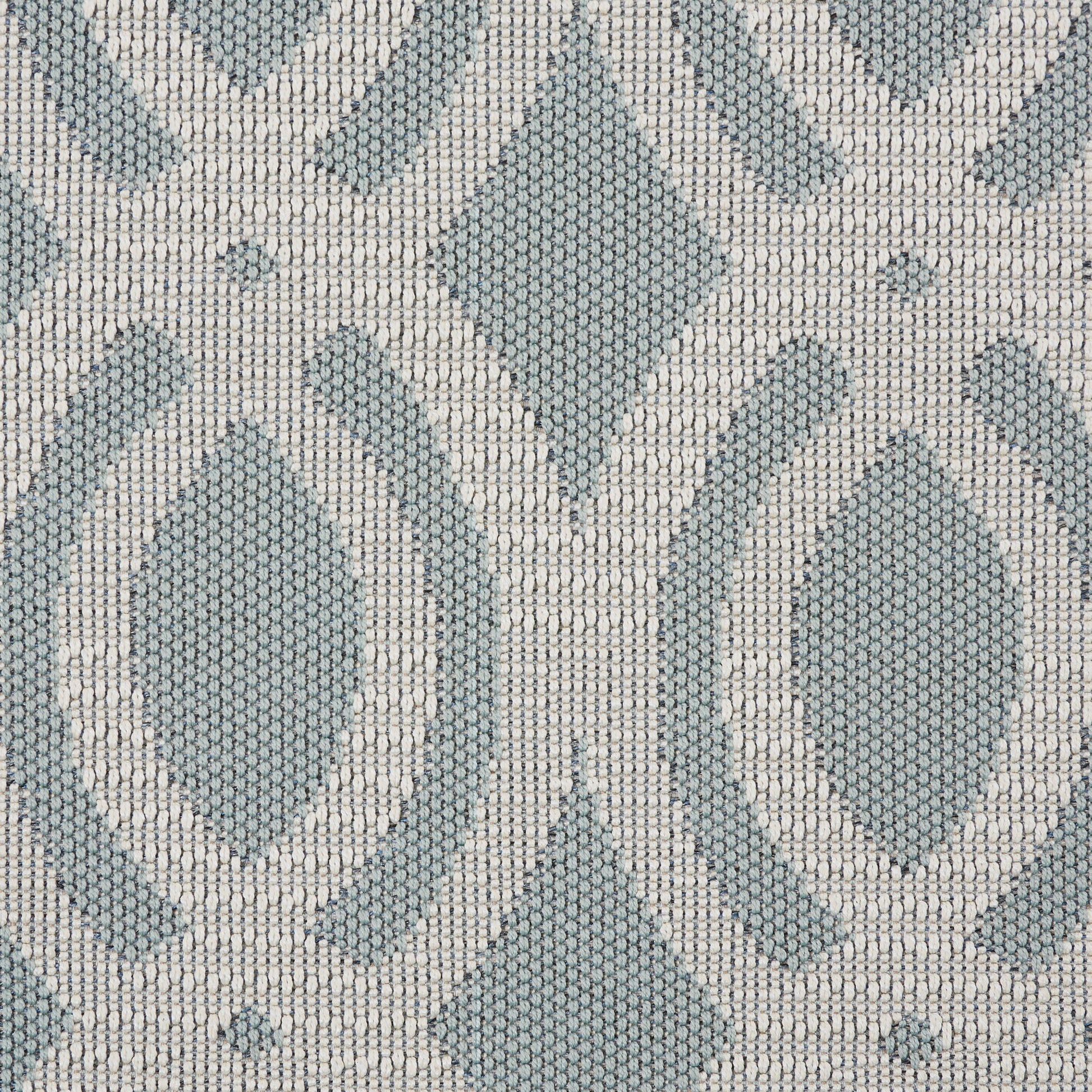 Nourison Home Aruba  Light Blue Cream  Contemporary