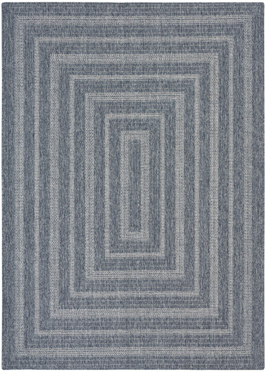 Nourison Home Tulum  Denim  Contemporary