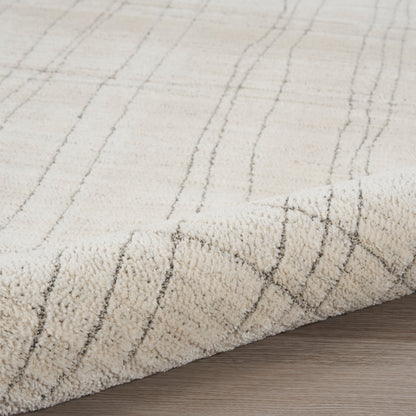 Nourison Home Andes  Ivory Grey  Contemporary