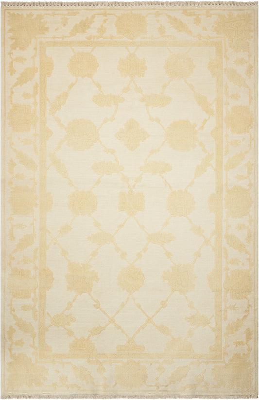 Nourison Home Silk Pointe  Ivory  Traditional