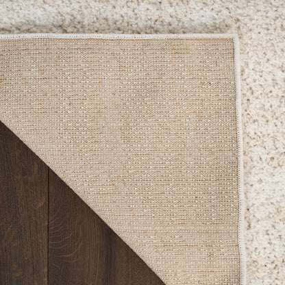 Nourison Home Modern Shag  Ivory Beige  Contemporary
