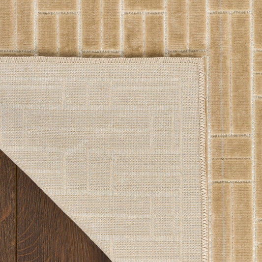 Nourison Home Washable Charm  Beige Ivory  Contemporary