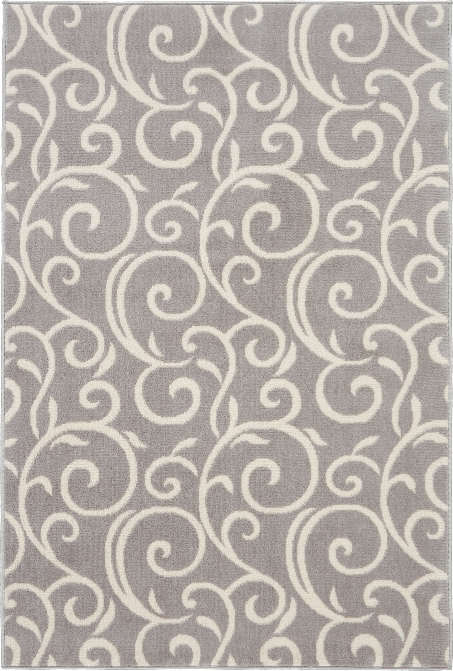 Nourison Home Grafix GRF19 Grey Contemporary Power-loomed Rug
