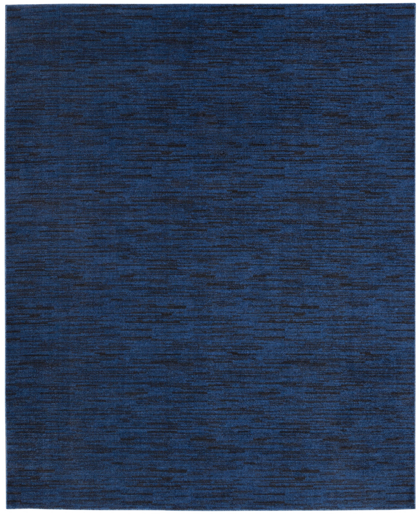 Nourison Home Nourison Essentials NRE01 Midnight Blue Contemporary Power-loomed Rug