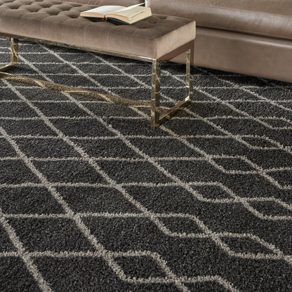 Nourison Home Martil  Charcoal  Contemporary
