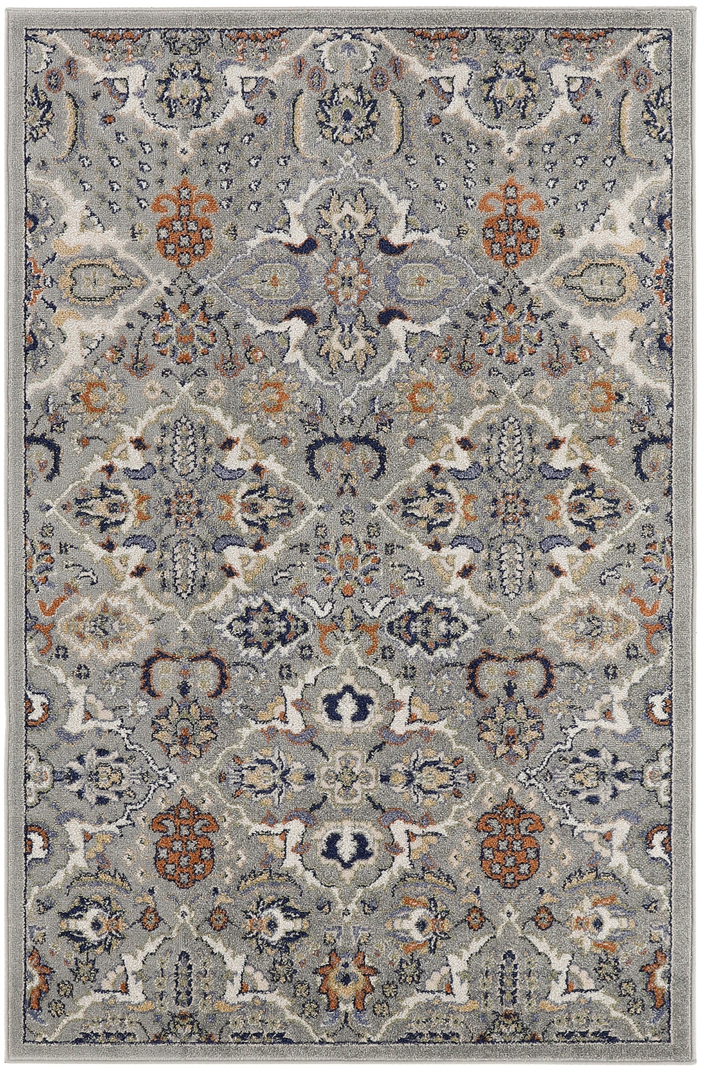 Nourison Home Allur ALR03 Grey Transitional Power-loomed Rug