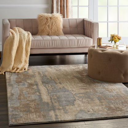 Nourison Home Moroccan Celebration  Grey Beige  Contemporary