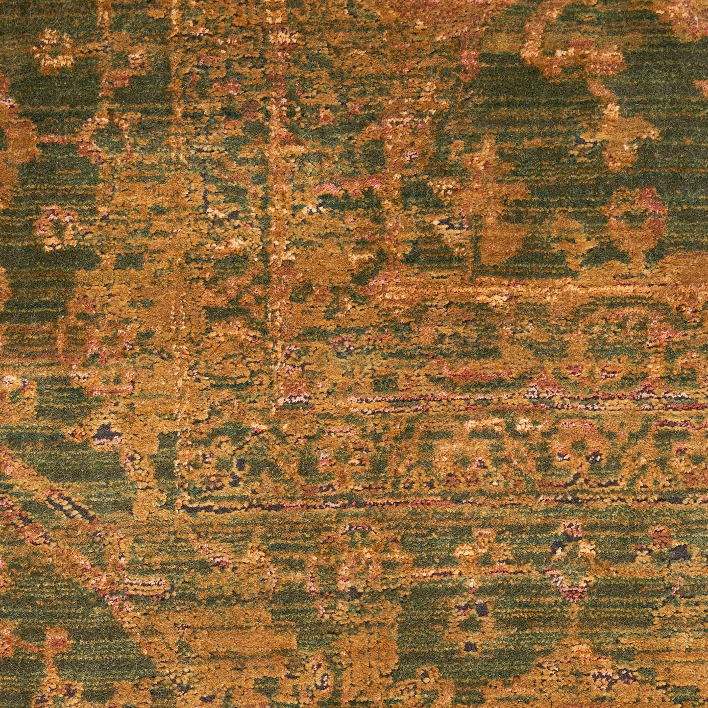 Nourison Home Luxurious  Olive  Traditional