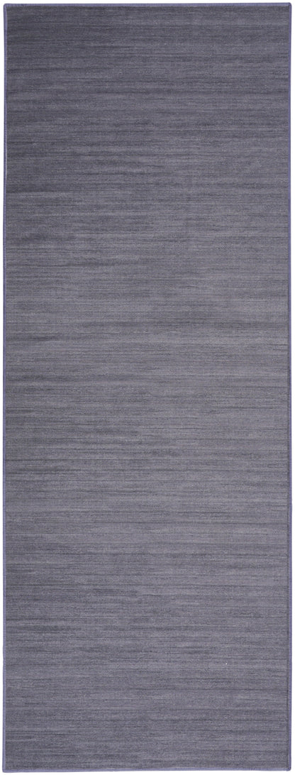 Nourison Home Washable Essentials WAE01 Navy Contemporary Loom-woven Rug
