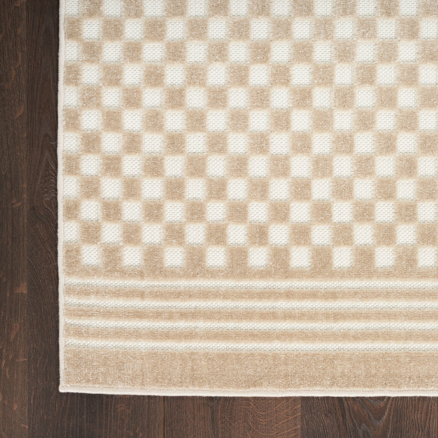 Nourison Home Care Free  Beige  Contemporary
