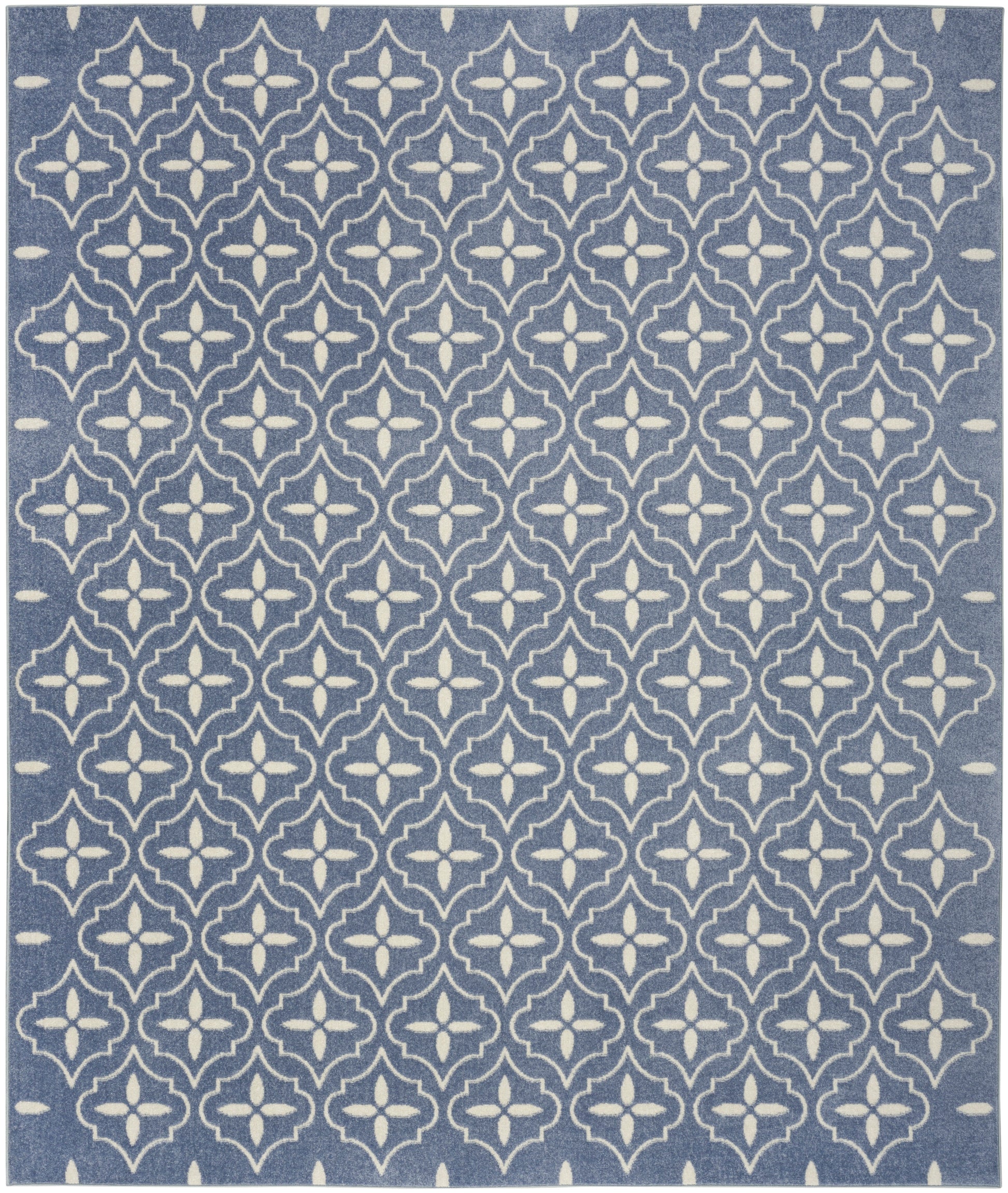 Nourison Home Nourison Essentials  Blue Ivory  Contemporary