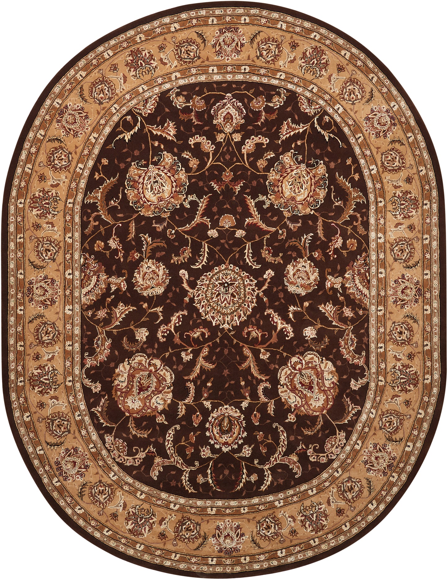 Nourison Home Nourison 2000 2206 Brown Traditional Tufted Rug