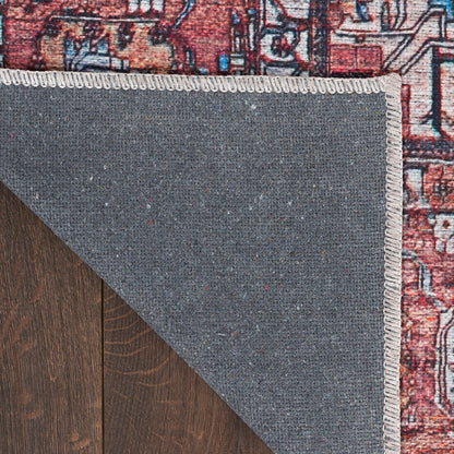 Nourison Home Grand Washables  Ivory Brick  Traditional