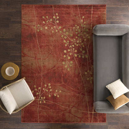 Nourison Home Somerset  Flame  Contemporary