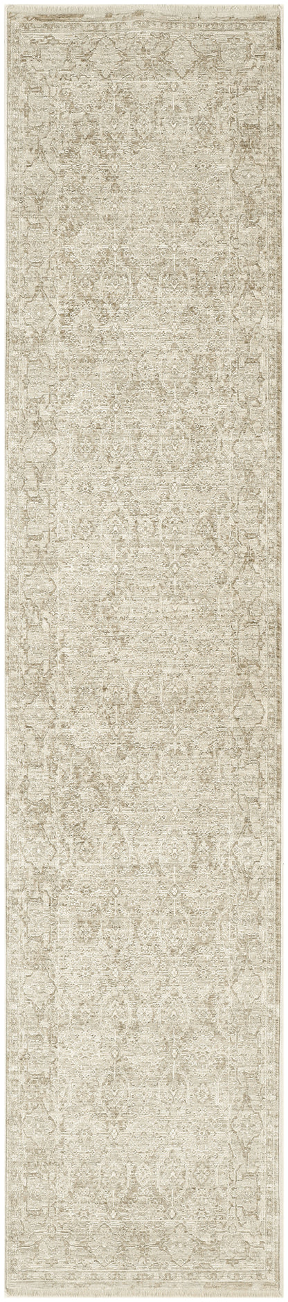 Nourison Home Shadows SHW04 Ivory Grey Traditional Loom-woven Rug