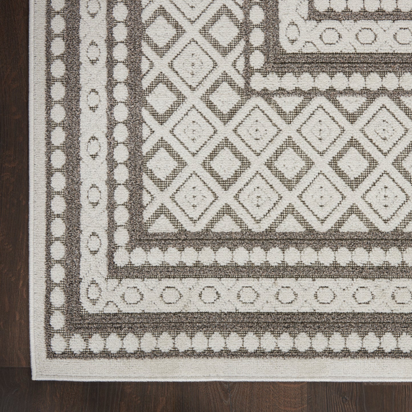 Nourison Home Key Largo  Light Grey  Transitional