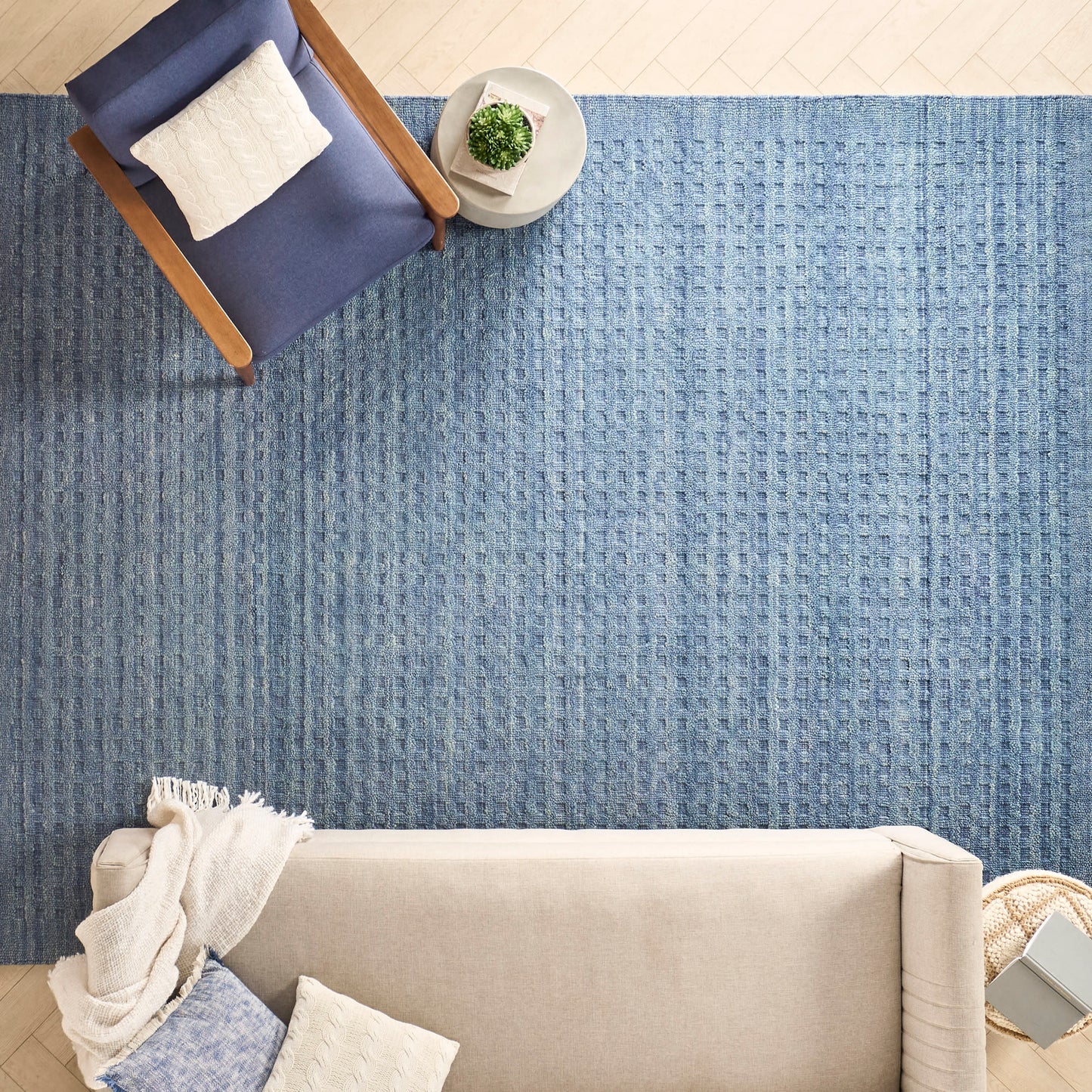 Nourison Home Marana  Navy  Contemporary