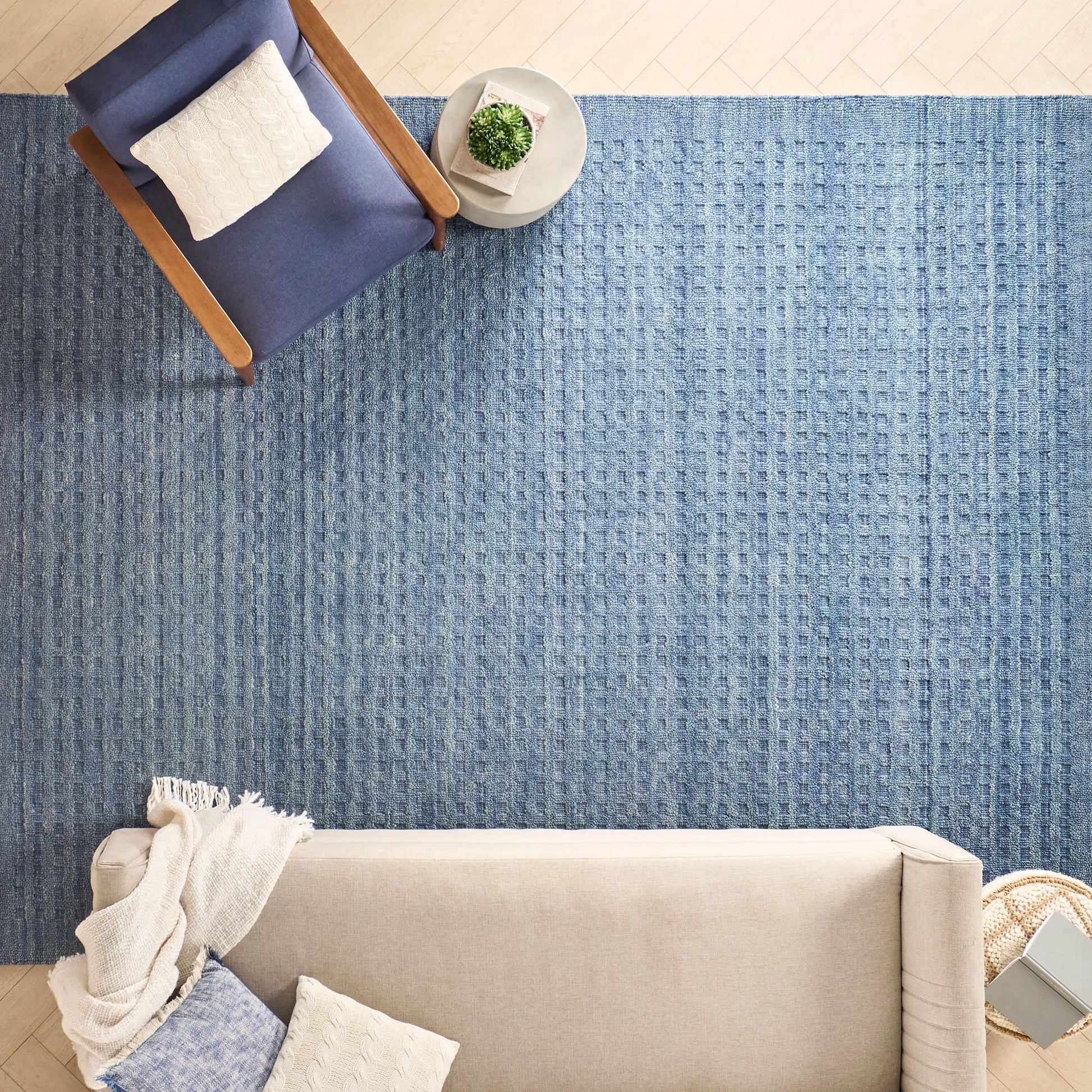 Nourison Home Marana  Navy  Contemporary