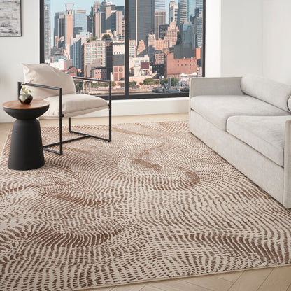 DKNY Central Park West  Beige Brown  Contemporary