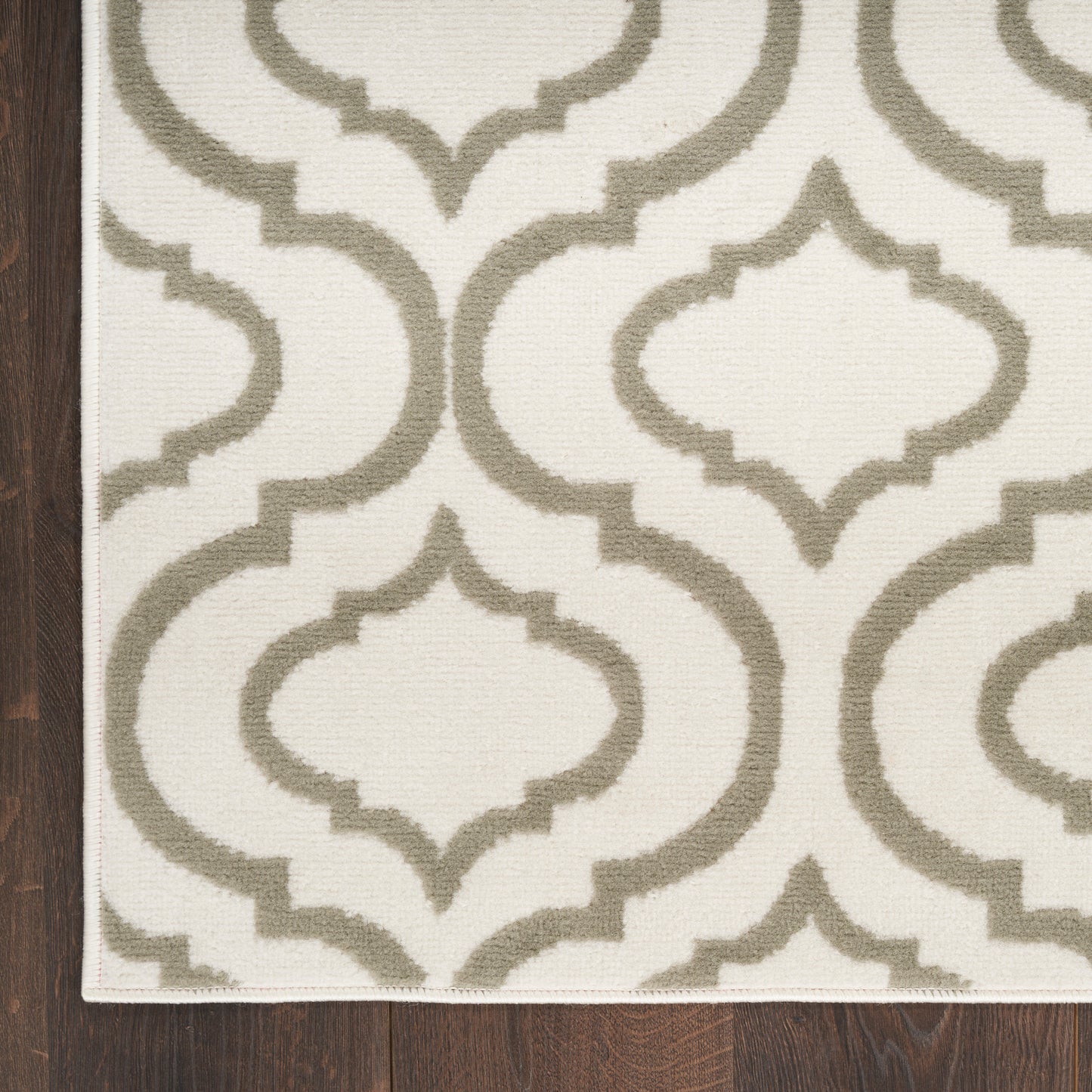 Nourison Home Jubilant  Ivory Green  Transitional