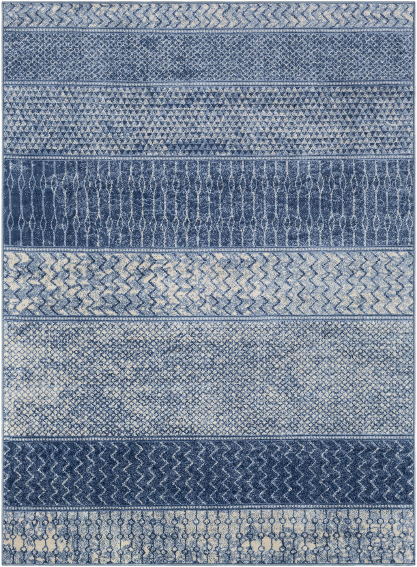 Surya Monaco MOC-2305 Denim Global Machine Woven Rug