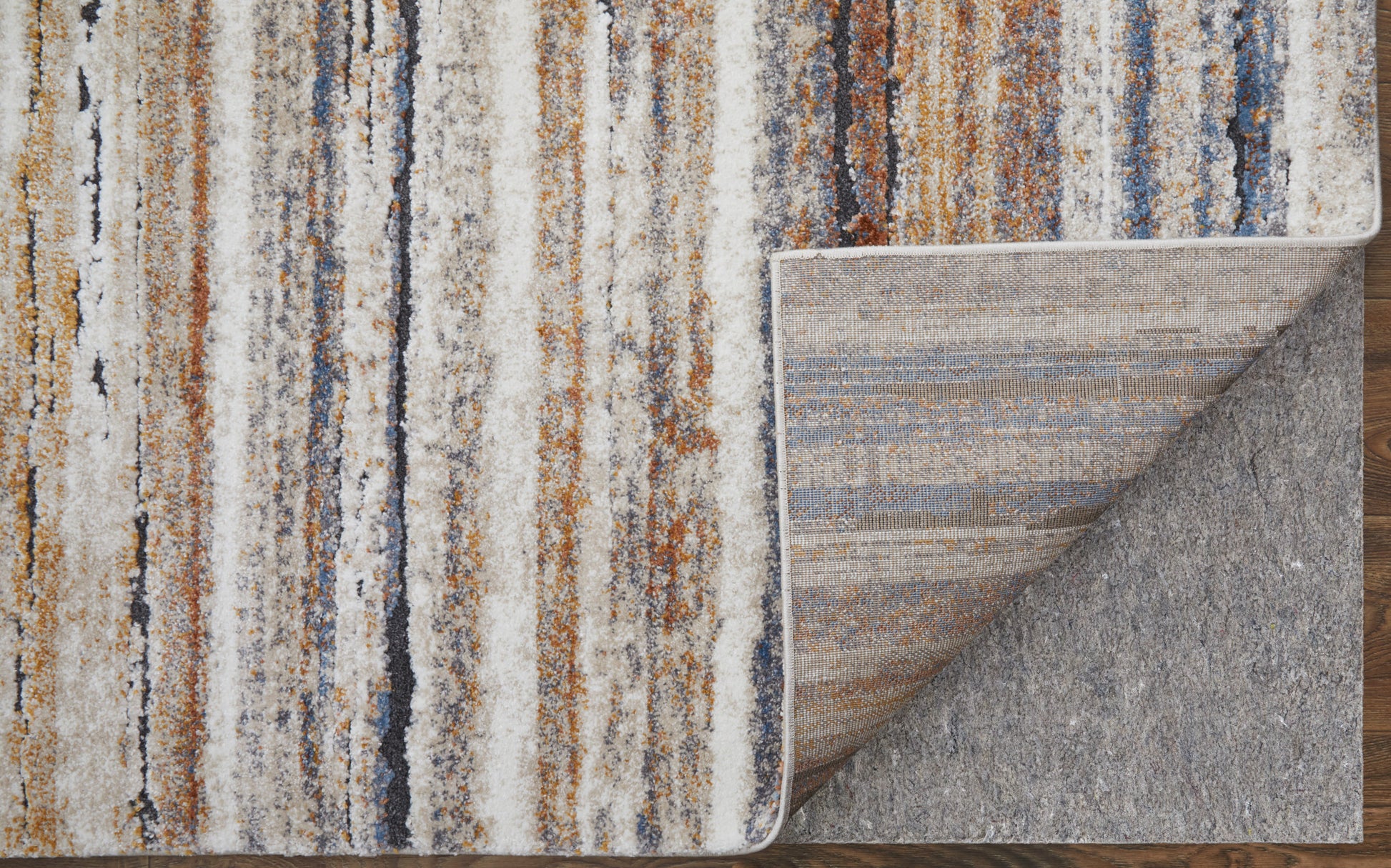 Feizy Gilmore  Ivory Multi Modern/Global