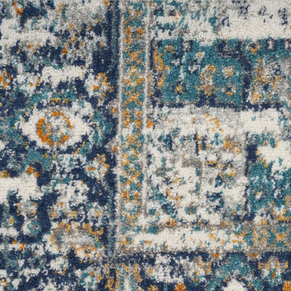 Nourison Home Passion  Ivory Grey Blue  Transitional
