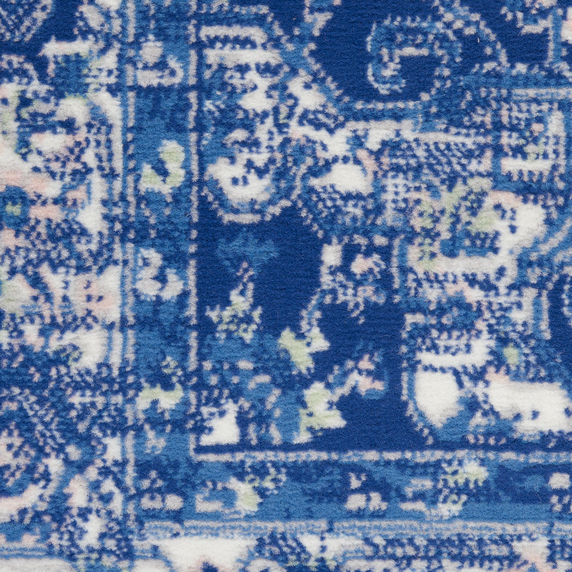 Nourison Home Whimsicle  Navy  Transitional