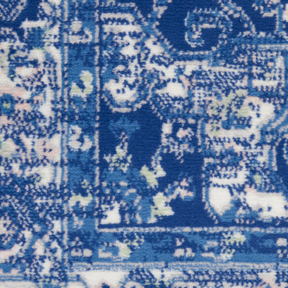 Nourison Home Whimsicle  Navy  Transitional