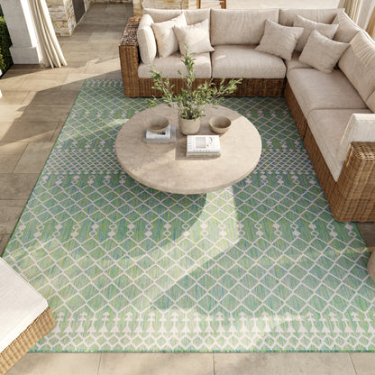 Nourison Home Positano  Blue Green  Contemporary