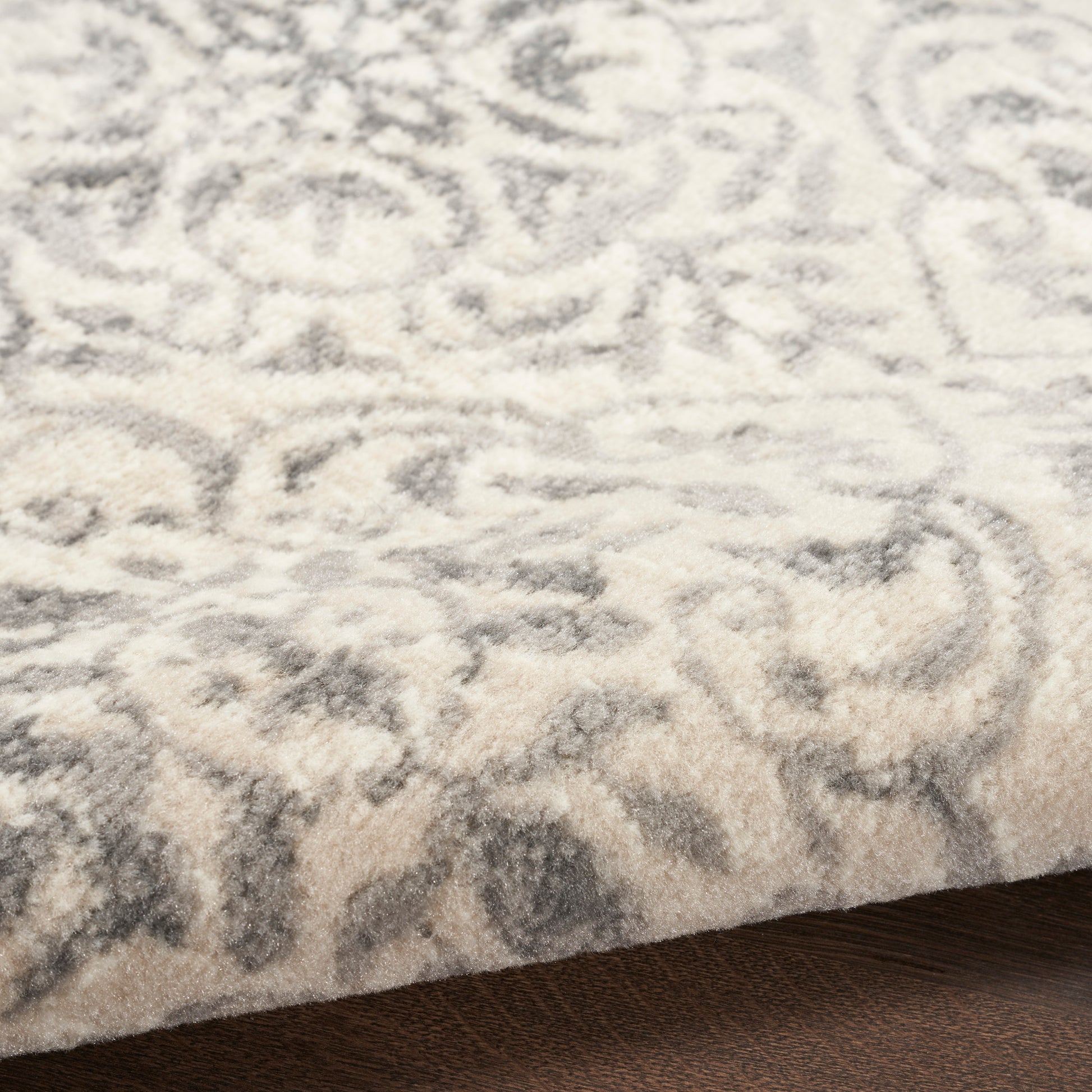 Nourison Home Jubilant  Ivory Grey  Contemporary