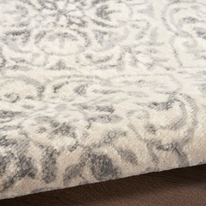 Nourison Home Jubilant  Ivory Grey  Contemporary