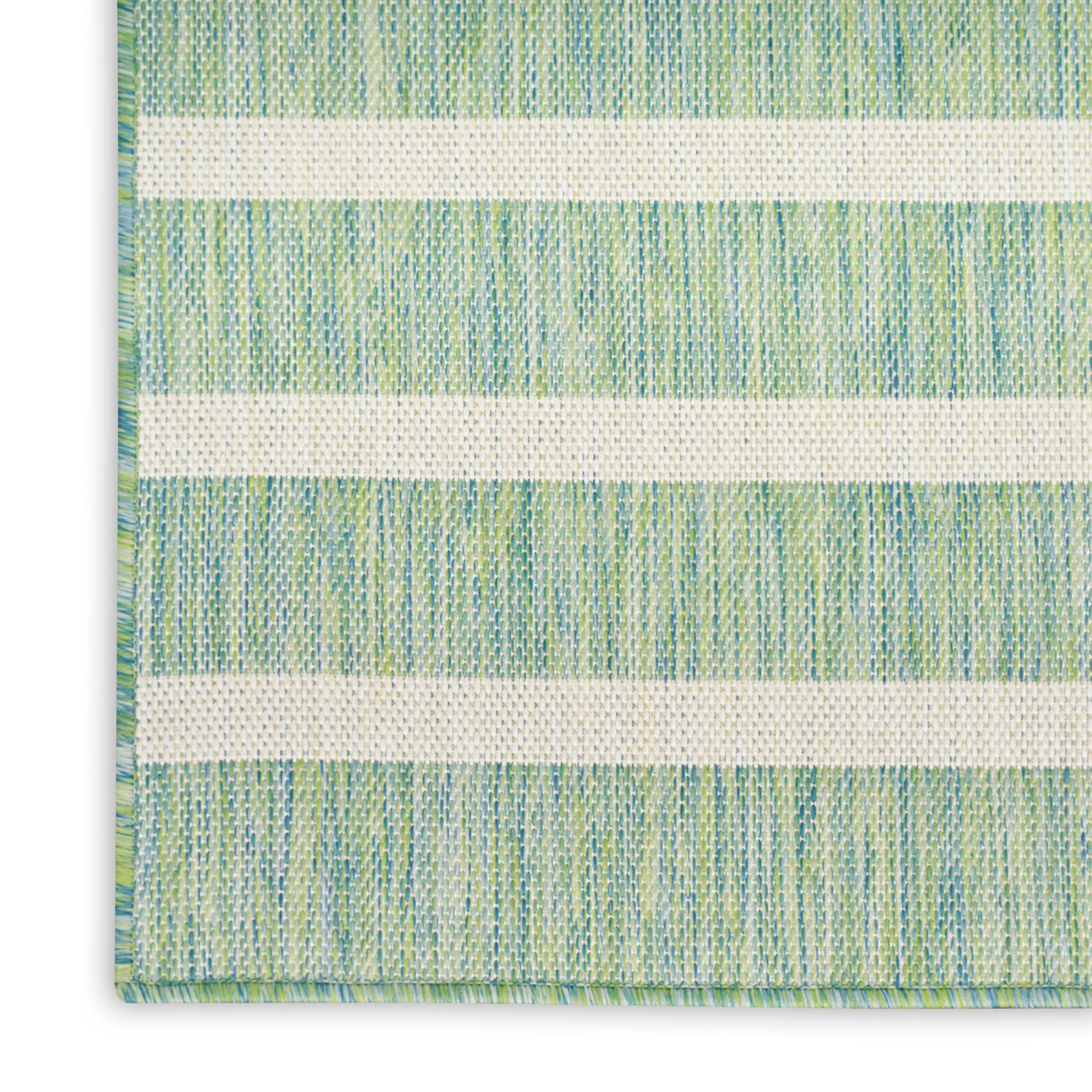 Nourison Home Positano  Blue Green Ivory  Contemporary