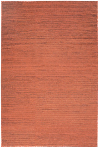 Nourison Home Washable Essentials WAE01 Brick Contemporary Loom-woven Rug